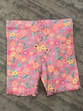 Disney Minnie Mouse Floral Pink Stretch Shorts
